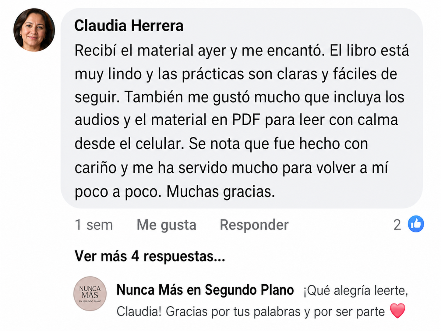 Testimonio de una lectora 4